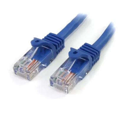 STARTECH .com C&acirc;ble Ethernet RJ45 Cat 5e UTP Bleu - 5 m