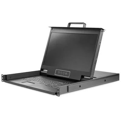STARTECH.COM  Console KVM 1U &agrave; un port pour rack de serveur - 17,3 pouces - HD 1080p