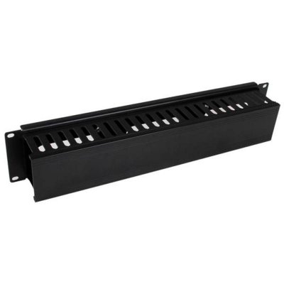 STARTECH.COM  Panneau / Guide de gestion de cables 2U horizontal