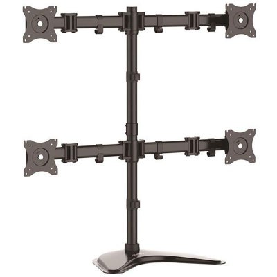 STARTECH.COM  Support de bureau articul&eacute; pour quatre &eacute;crans - Acier robuste