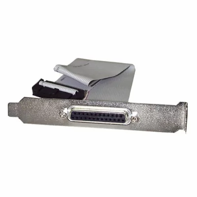 STARTECH.COM Startech Db25 To Idc 25 Pin Header Slot Plate Argent&eacute;