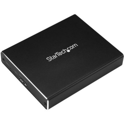 STARTECH.COM Startech Enclosure Dual M.2 Usb 3.1 Raid Noir