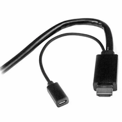 STARTECH  Hdmi+displatport+mini Displatport To Hdmi Cable 2 M Noir