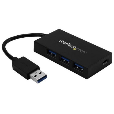 STARTECH.COM Startech Hub Usb 3.0 4 Port 3x Usb A & 1x Usb-c Noir