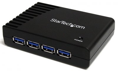 STARTECH  Hub Usb 3.0 &agrave; 4 Ports-noi One Size Black