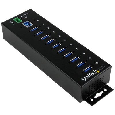 STARTECH  hub usb 3.0 industriel &agrave; 10 ports ST1030USBM