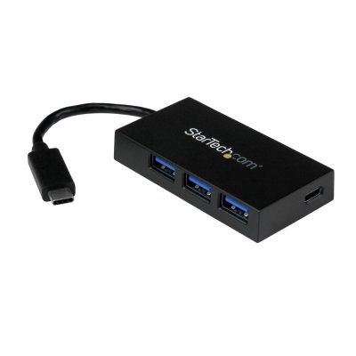 STARTECH  Hub Usb-c 4 Port C To C & A Usb 3.0 Noir