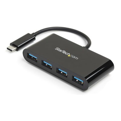 STARTECH  Hub Usb-c Hub 4 Port C To A Usb 3.0 Noir