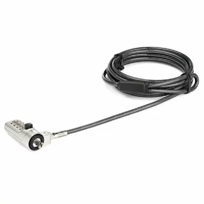 STARTECH.COM Startech Ltlocknbl Safety Cable Noir