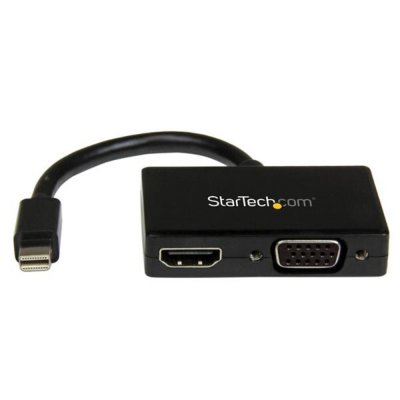 STARTECH.COM Startech Mdp To Hdmi Vga Adapter Noir