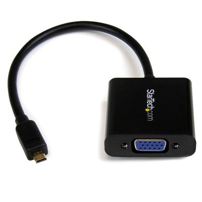 STARTECH.COM Startech Micro Hdmi To Vga Adapter One Size Black