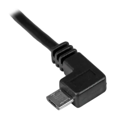 STARTECH.COM Startech Micro Usb Left Angle 24awg 50 Cm Noir
