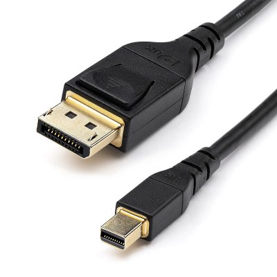 STARTECH.COM Startech Mini Displatport To Displatport 1.4 Cable 1 M Noir