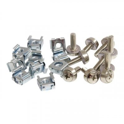 STARTECH.COM Startech Rack M5 Nuts And Screws 50 Units Argent&eacute;