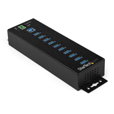 STARTECH.COM Startech Usb 3.0 10 Port Hub With Power Adapter 350w Noir