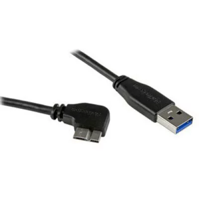 STARTECH.COM Startech Usb 3.0 90&ordm; Cable 1 M Noir
