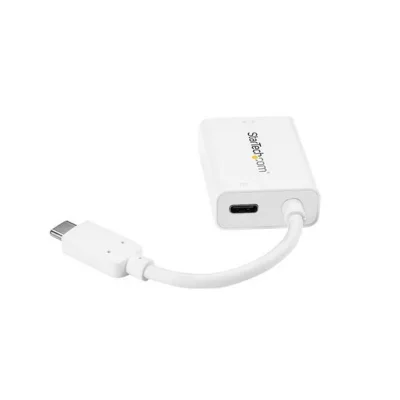 STARTECH.COM Startech Usb-c To Hdmi 2.0 Adapter Power Delivery Blanc