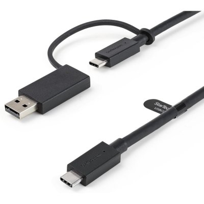 STARTECH.COM Startech Usb C With Usb Adapter Cable 0.9 M Noir