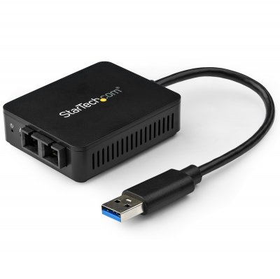 STARTECH.COM Startech Usb To Optical Fiber Adapter Noir