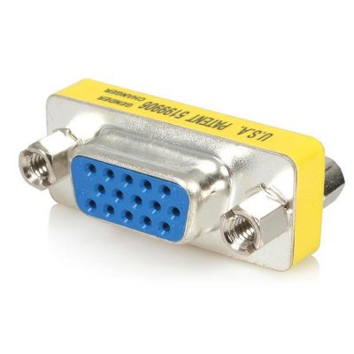 STARTECH  Vga Hd15 Slimline Gender Changer F Argent&eacute;
