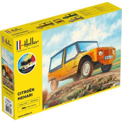 HELLER Starter Kit Citroen Mehari (version 1) - 1:24e - 