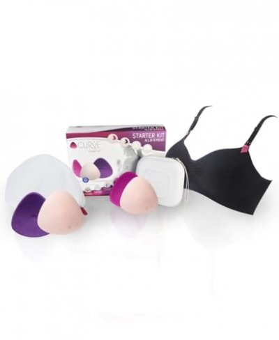 CACHE C UR Starter Kit d'allaitement Curve Noir Taille S Cache coeur