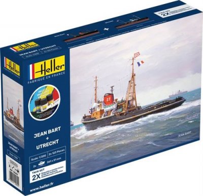 HELLER Starter Kit Jean Bart + Utrecht Twinset - 1:200e - 