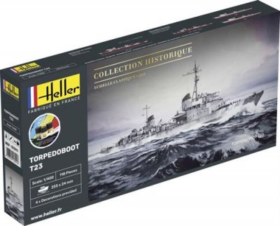 HELLER Starter Kit Torpedoboot T23 - 1:400e - 