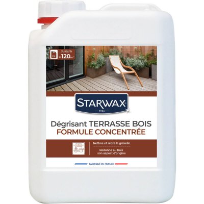 STARWAX  - D&eacute;grisant concentr&eacute; pour terrasse en bois 2L