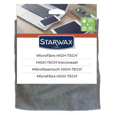 STARWAX  - Microfibre sp&eacute;ciale &eacute;crans et surfaces d&eacute;licates