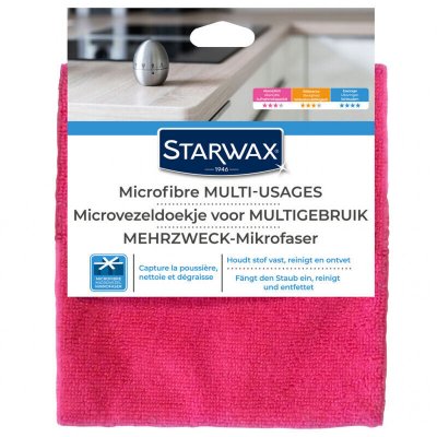 STARWAX  nettoyant  MICROFIBRE MULTI SURFA