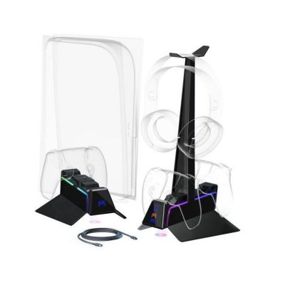 1 UP DISTRIBUTION Station De Recharge Rapide X3 Edition Black Oniverse