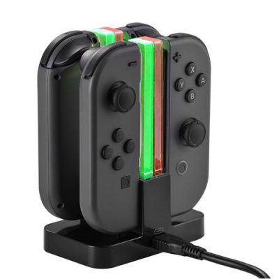 XCSOURCE Station Dock De Charge Manettes Joy-Con Chargeur &eacute;lectrique pour Joy-Con Nintendo AC799
