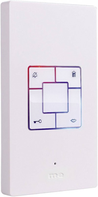 M E MODERN ELECTRONICS Station int&eacute;rieure dInterphone filaire m-e modern-electronics Vistus AD 400 blanc