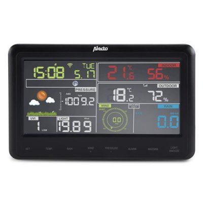 ALECTO Station Meteo  Ws55000 Couleur Avec Capteur Exterieur
