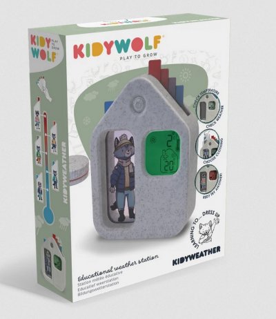 KIDYWOLF Station m&eacute;t&eacute;o &eacute;ducative KIDYWEEATHER