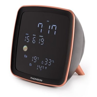 BIGBEN INTERACTIVE Station m&eacute;t&eacute;o sans fil et radio r&eacute;veil bluetooth ct500bt thomson