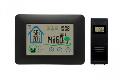 DENVER Station m&eacute;t&eacute;orologique multifonction  electronics ws-520 noir