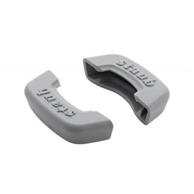 STAUB  2E100104&nbsp;Paire de poign&eacute;es en Silicone Gris 2&nbsp;pi&egrave;ces