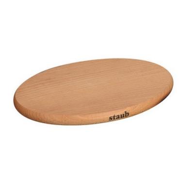 GENERIQUE Staub Accessoires Dessous-de-plat magn&eacute;tique 21 cm, Ovale, H&ecirc;tre
