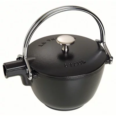 STAUB  Fonte - 1650023 - Th&eacute;i&egrave;re / Bouilloire - Ronde - Noir Mat