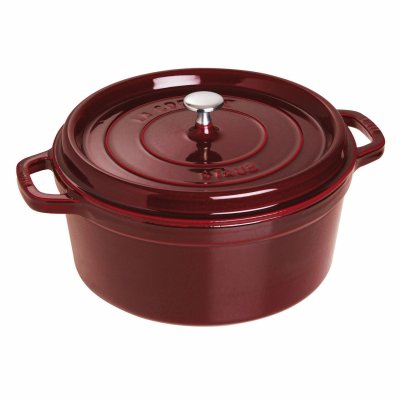 STAUB  La Cocotte Cocotte 28 cm, Rond(e), Grenadine, Fonte