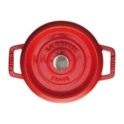 STAUB  Mini Cocotte en Fonte, Ronde, &Oslash; 10 cm, 0,25 L, Cerise