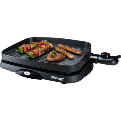 STEBA  064700 vg90 grill bbq - 1300 w - surface de cuisson 35 x 25 cm - noir