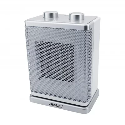 STEBA  392400 Radiateur soufflant c&eacute;ramique KH 4 30 m&sup2; blanc-argent