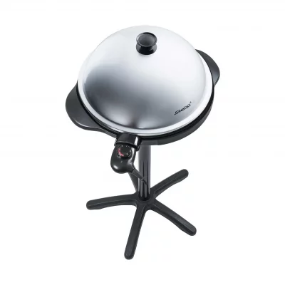 STEBA  VG250 Barbecue &Eacute;lectrique sur Tr&eacute;pied ou de Table Noir 1800 W