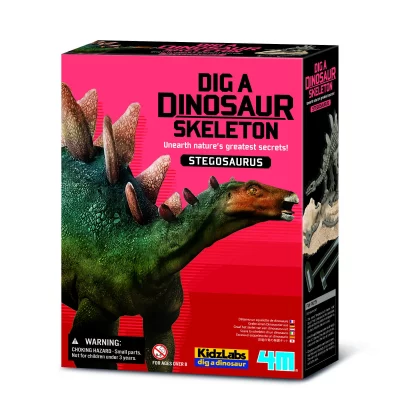 4M Stegosaure - D&eacute;terre ton dinosaure - Dig a dino