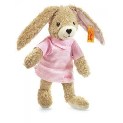 STEIFF  - 237577 - Li&egrave;vre en peluche - rose - 20 cm