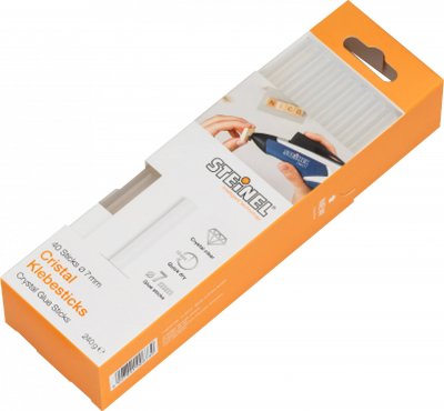 STEINEL  006594 B&acirc;tons de colle 7 mm 150 mm transparent 240 g 40 pc(s)