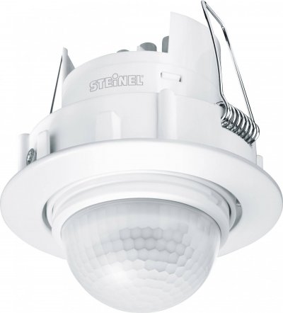STEINEL  capteur encastr&eacute; infrarouge IS D360, blanc